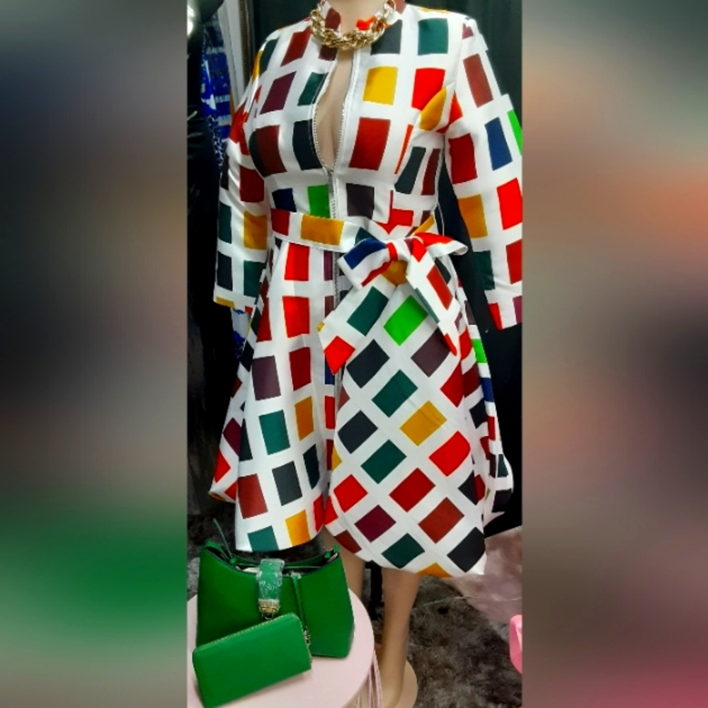Dress by Nubiano, Size 12, multi color